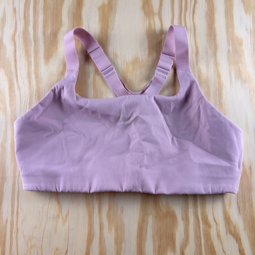 Lululemon InPower Bra High Support Mauve Pink Sports Bra LW2DQ8S Size 8